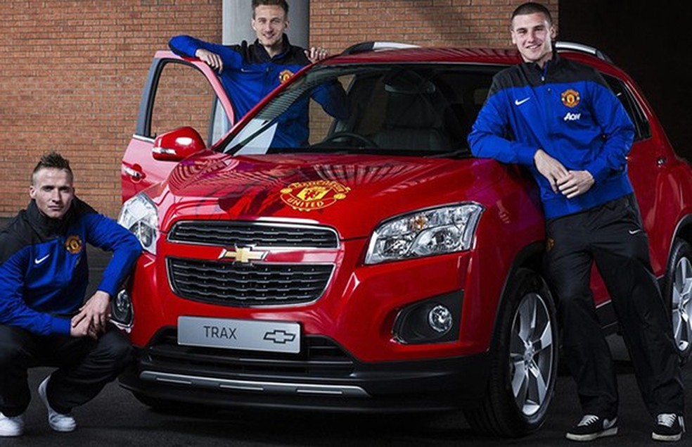 Chevrolet leiloa Traxx especial do Manchester United (Foto: Divulgação) — Foto: Auto Esporte