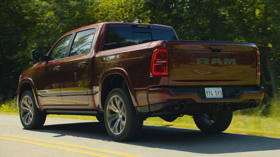 Ram 1500 2025 está mais potente — Foto: Divulgação