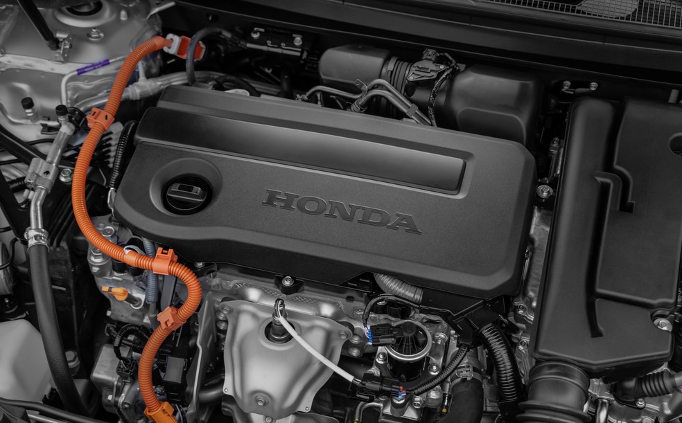 Motor do novo Accord está mais potente e com mais torque agora — Foto: Divulgação