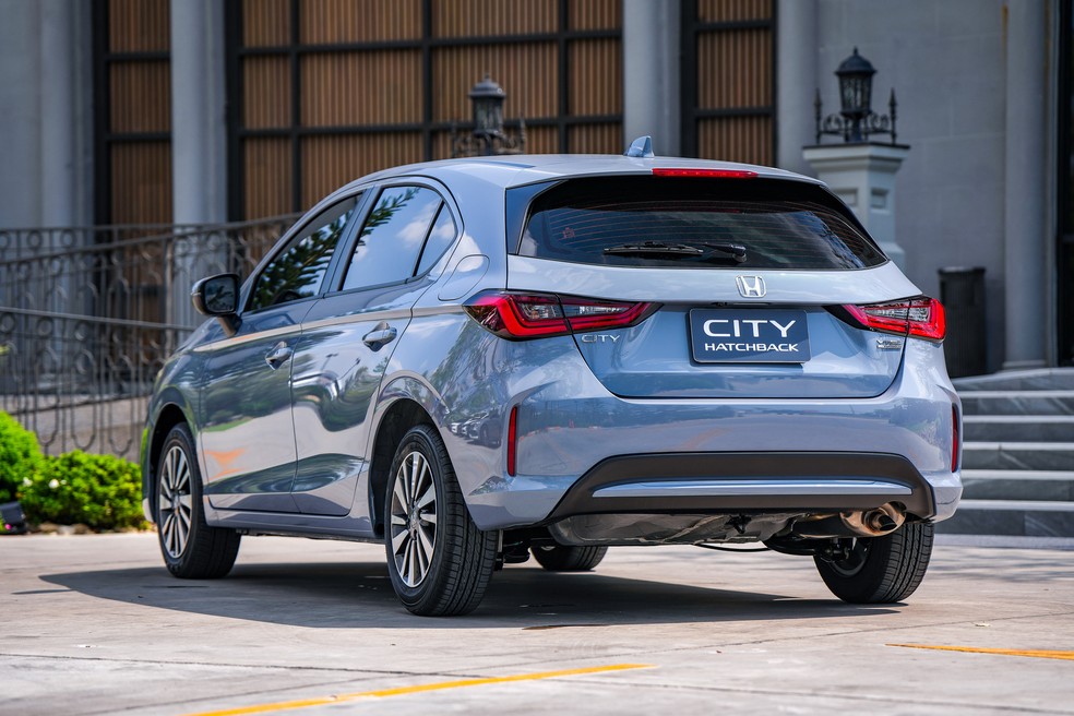 Honda City 2025 vai mudar pouco na traseira  — Foto: Divulgação