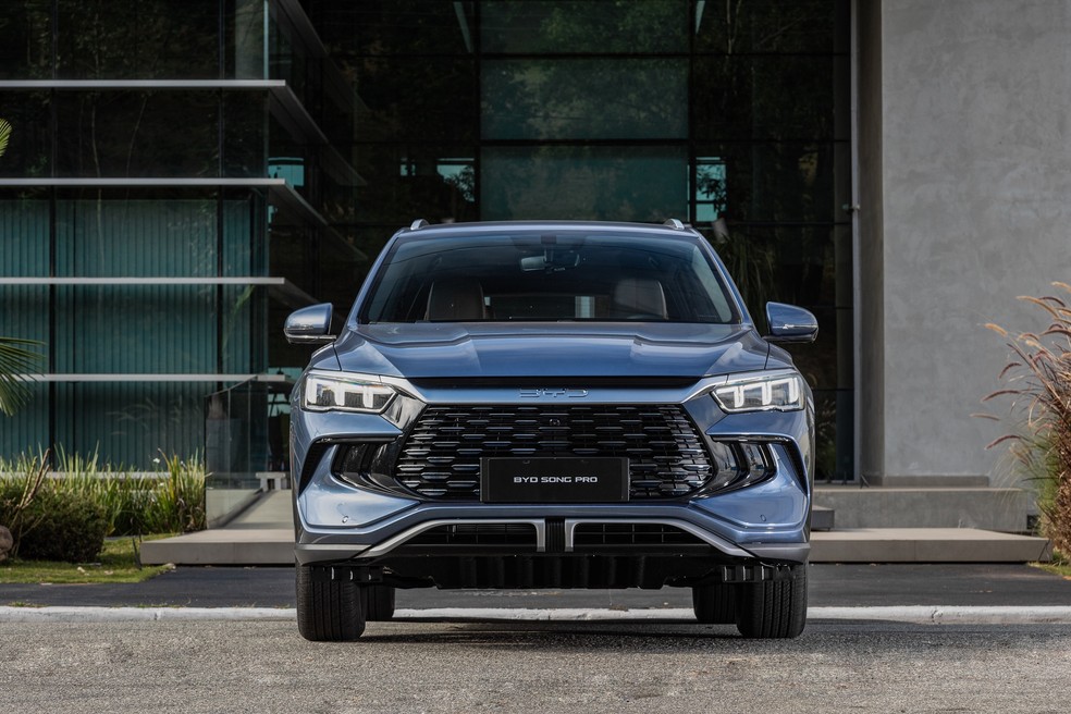 Pacote de equipamentos de segurança do BYD Song Pro 2025 foi prejudicado em função de um preço competitivo — Foto: Divulgação