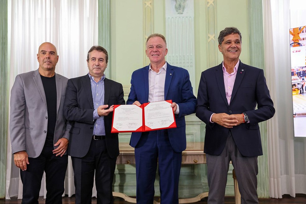 GWM confirma segunda fábrica no Brasil, no estado do Espírito Santo — Foto: Divulgação/Governo do Espírito Santo