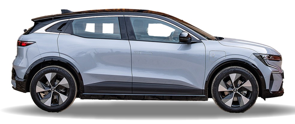 Renault Megane E-Tech tem 4,20 metros de comprimento — Foto: Divulgação