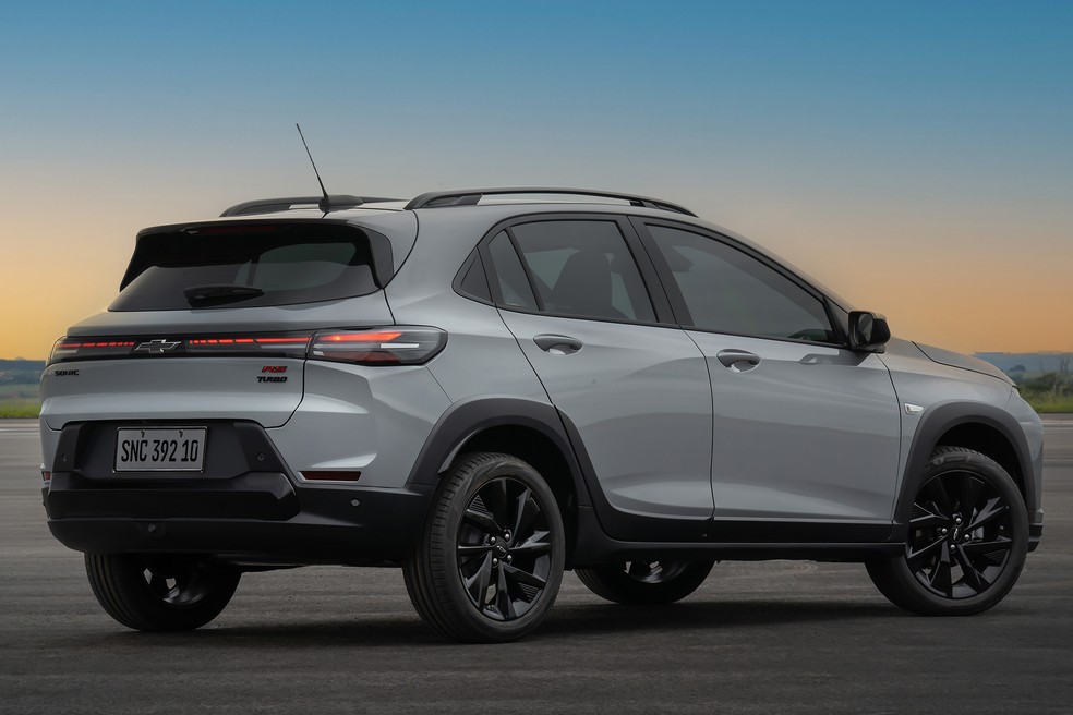 Chevrolet Sonic será rival de modelos como Fiat Fastback e Volkswagen Nivus  — Foto: Divulgação