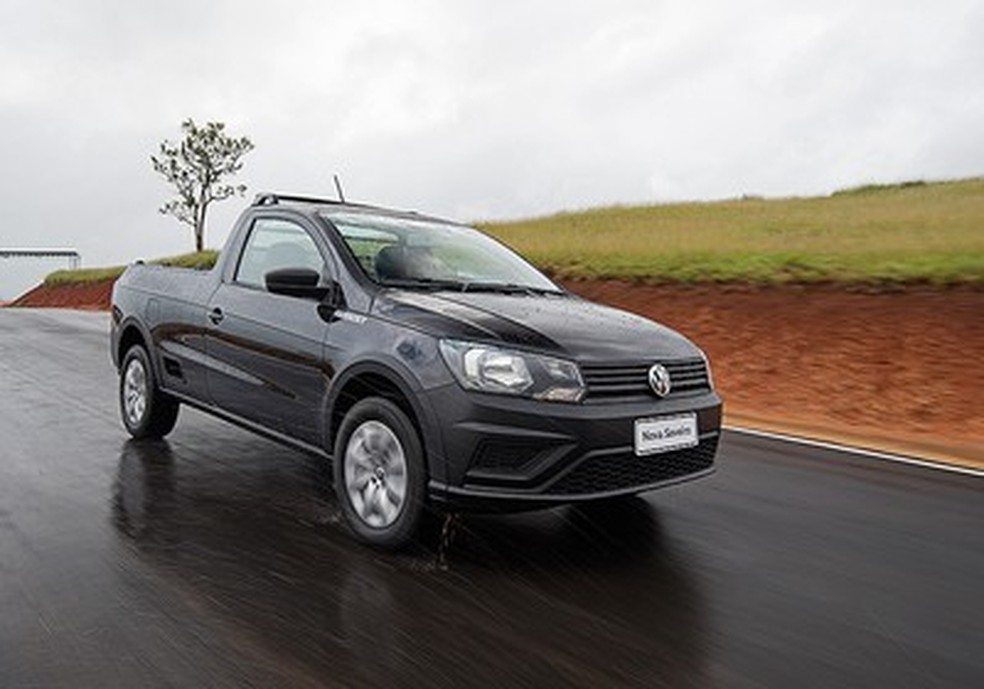 Volkswagen Saveiro 2017 (Foto: Bruno Guerreiro/Auto News Brasil) — Foto: Auto Esporte