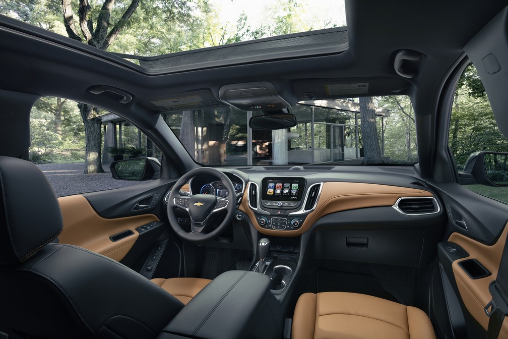 Interior do Chevrolet Equinox — Foto: Divulgação