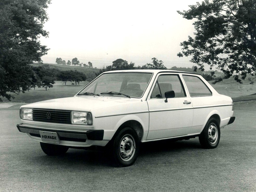 O primeiro Volkswagen Voyage foi fabricado em 1981 — Foto: Divulgação