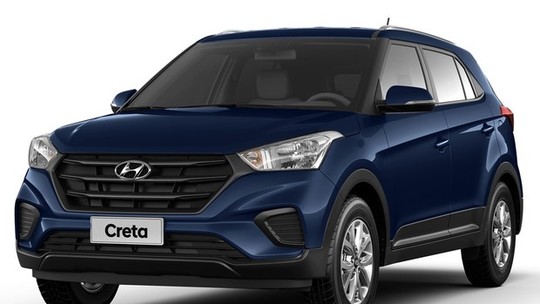 Hyundai lança versão intermediária Creta Action por R$ 80 mil e duas opções de cores para o SUV