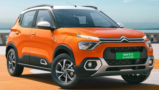 Citroën C3 elétrico é mostrado com 320 km de autonomia e motor mais fraco que o de carros 1.0 novos