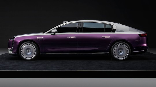Huawei Maextro S800 é sedã de luxo elétrico e cópia chinesa de Rolls-Royce