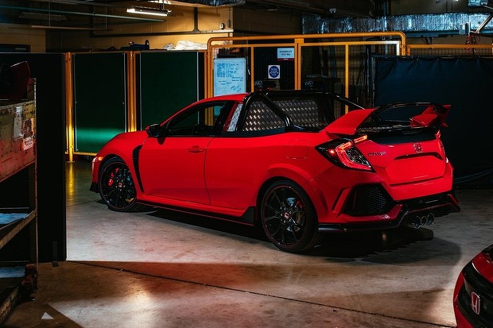 Honda Civic Type R picape (Foto: Divulgação) — Foto: Auto Esporte