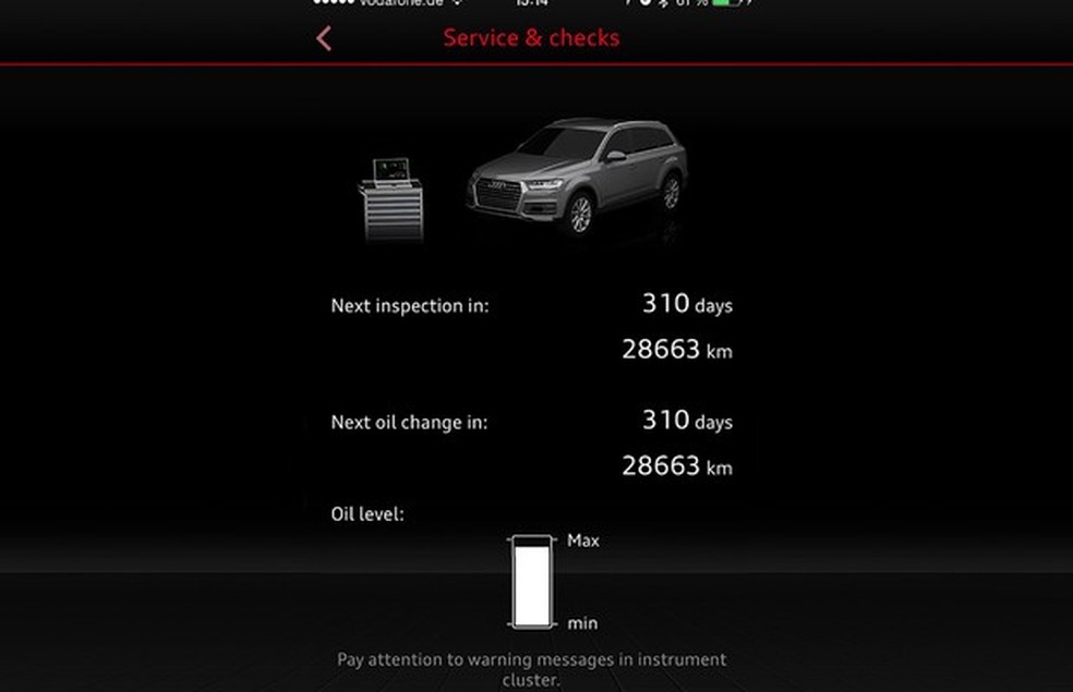 Audi atualiza sistema de conectividade com celulares (Foto: Divulgação) — Foto: Auto Esporte