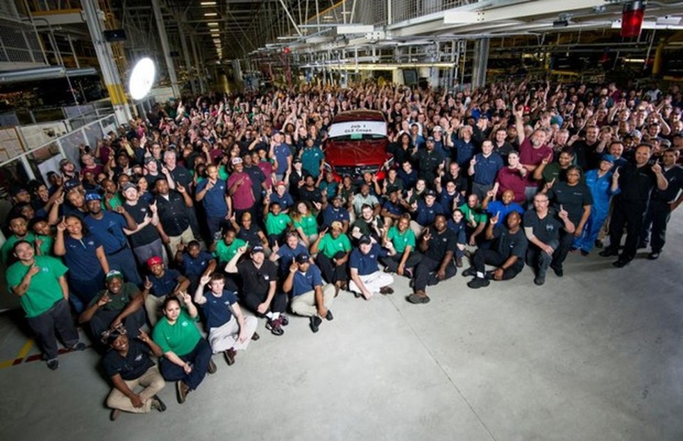 Mercedes-Benz inicia produção do GLE Coupe (Foto: Divulgação) — Foto: Auto Esporte