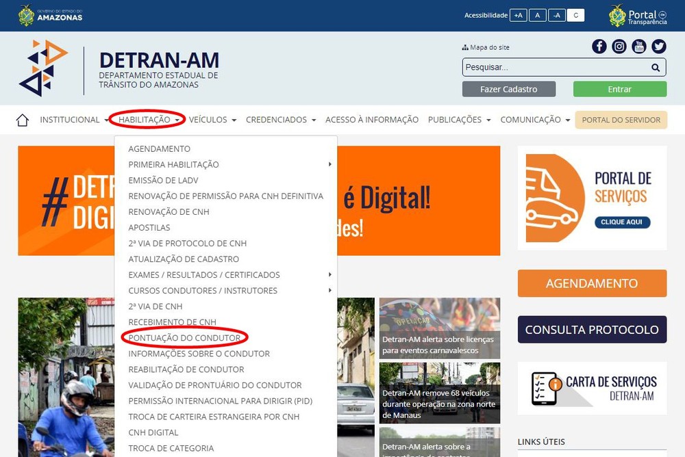 Como consultar multas pelo site do Detran de cada estado