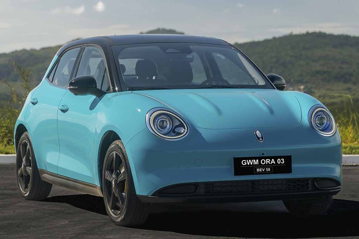 GWM Ora 03 BEV58 é versão única do elétrico na linha 2027; veja o