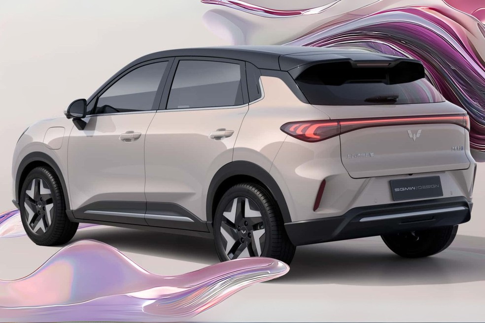 Wuling Bingo S promete entregar até 430 km de autonomia — Foto: Divulgação