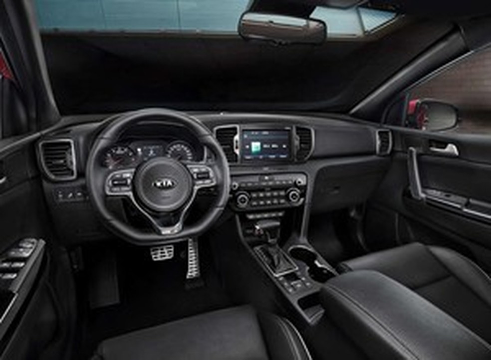 Interior do novo Kia Sportage (Foto: Divulgação) — Foto: Auto Esporte