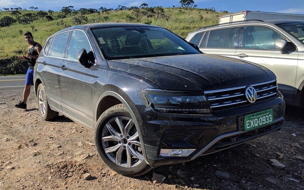 Volkswagen Tiguan Allspace — Foto: Ricardo Botelho/VC no G1