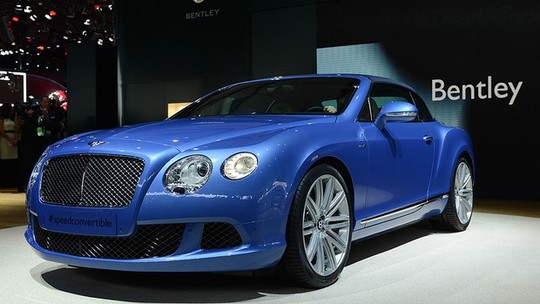 Bentley Continetal GTC Speed é apresentado como o conversível de quatro lugares mais rápido do mundo