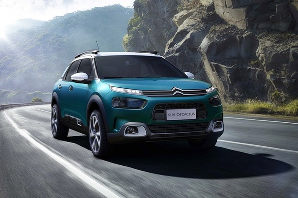 Esta é a primeira imagem oficial do Cactus brasileiro, que tem o mesmo visual adotado pelo europeu na reestilização feita neste ano (Foto: Divulgação) — Foto: Auto Esporte