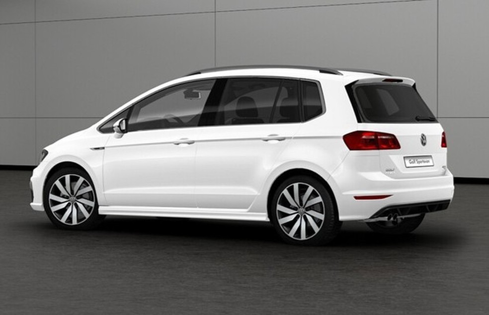 Golf Sportsvan R-Line (Foto: Divulgação) — Foto: Auto Esporte