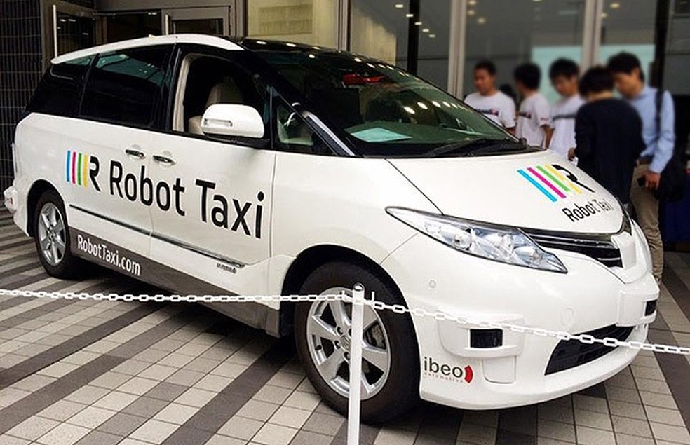 Robot Taxi, um táxi autônomo sem motorista, será testado no Japão para as Olimpíadas (Foto: Divulgação) — Foto: Auto Esporte