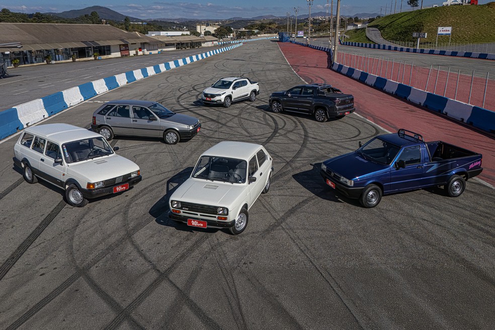 Os maiores clássicos da história da Fiat — Foto: Augusto Lazaro Rodrigues/Autoesporte