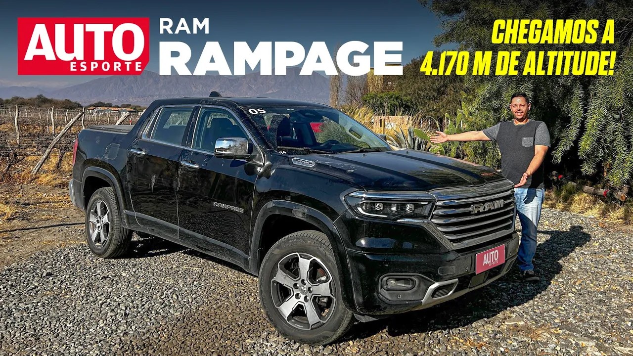 Vídeo: Ram Rampage sobe a 4.170 m de altitude em expedição de 1.000 km