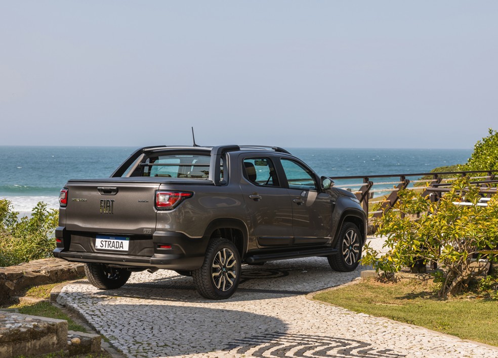 Motor turbo da Fiat Strada é resposta para a Chevrolet Montana — Foto: Divulgação