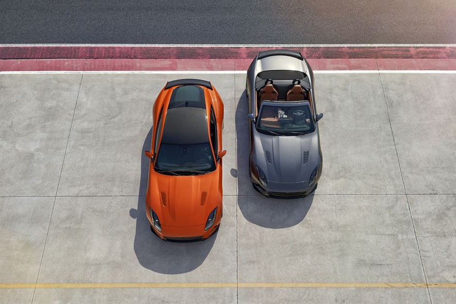 Jaguar F-Type SVR cupê e conversível têm motor 5.0 V8 supercharged