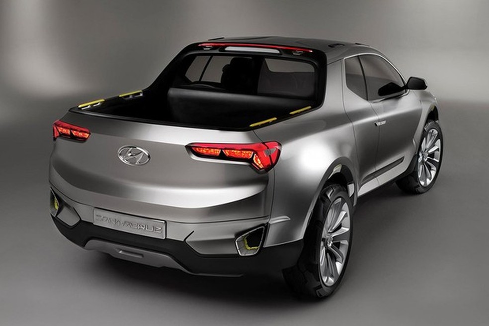Hyundai Santa Cruz será uma média tradicional (Foto: Hyundai) — Foto: Auto Esporte