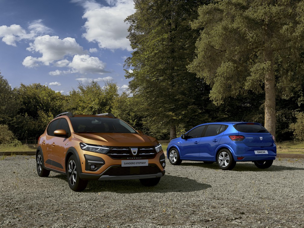 Novos Renault Sandero e Sandero Stepway — Foto: Divulgação