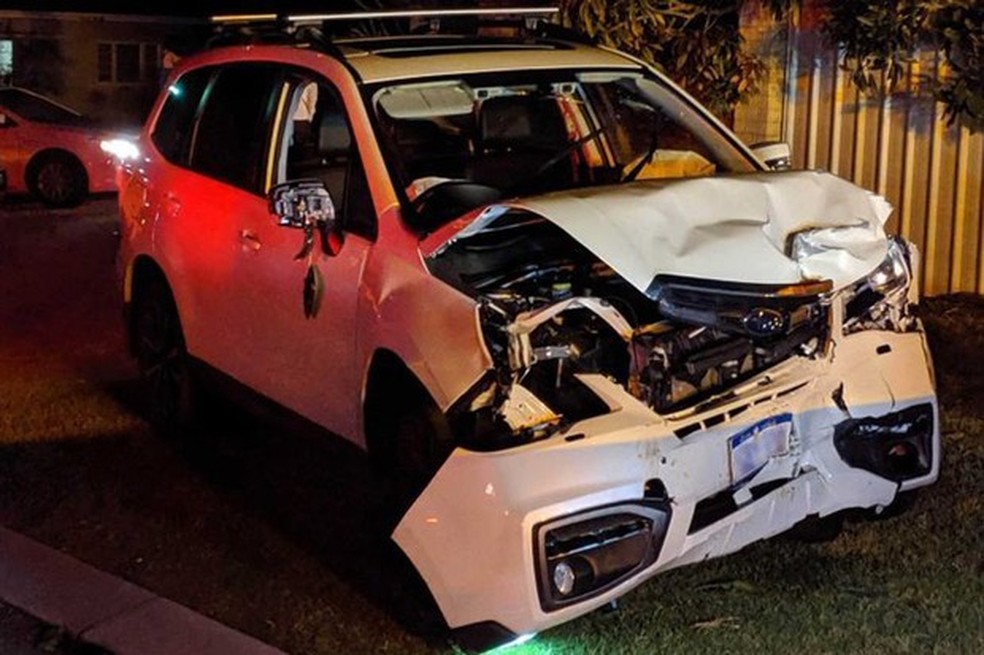 O Forester também saiu com muitas cicatrizes da "aventura" (Foto: Divulgação) — Foto: Auto Esporte