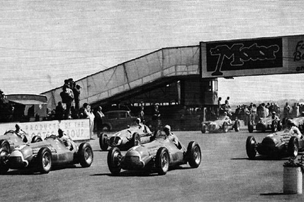 Largada do primeiro GP de Fórmula 1, em 13 de maio de 1950 (Foto: Divulgação) — Foto: Auto Esporte