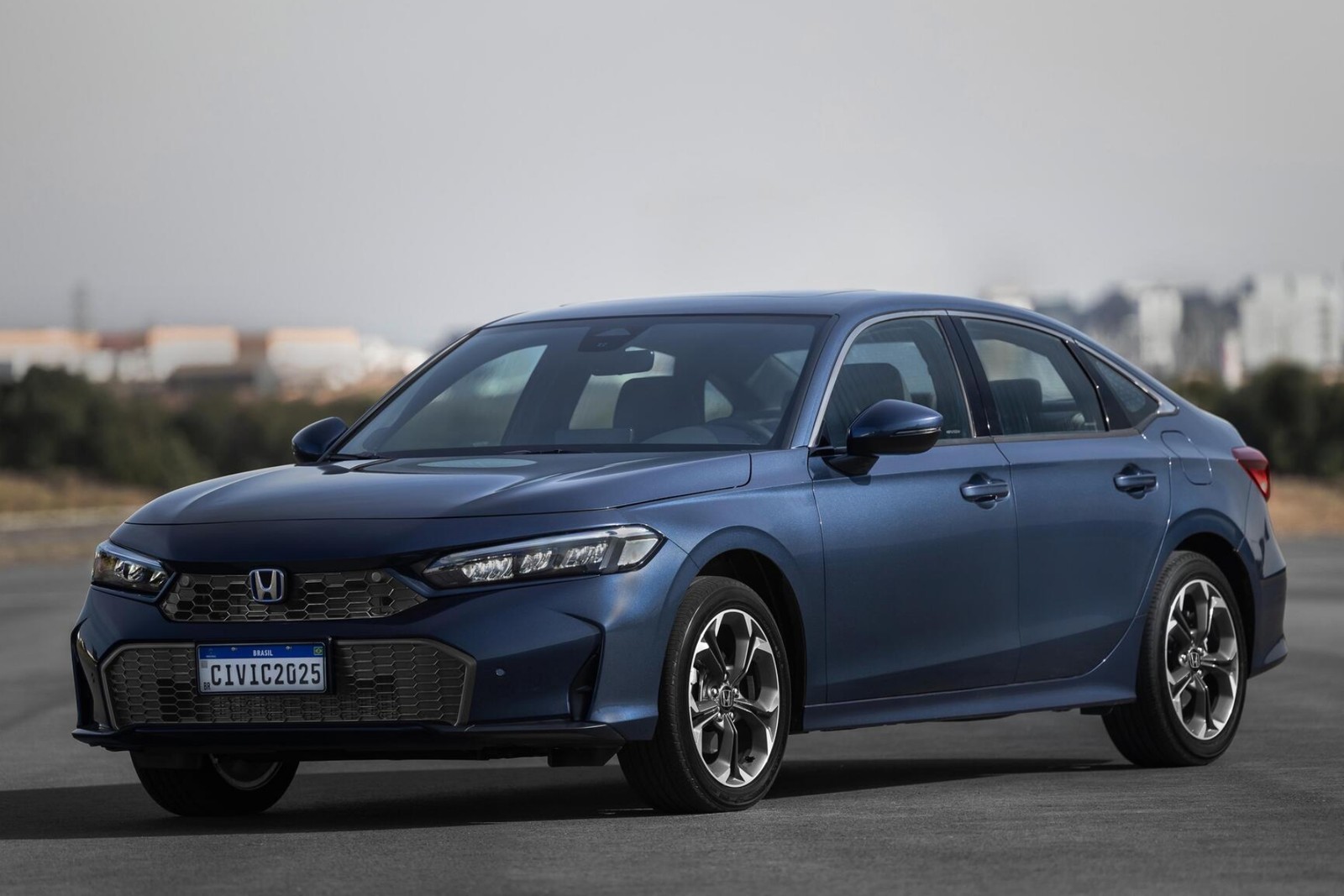 Novo Honda Civic 2025 - dianteira estática — Foto: Honda/Divulgação