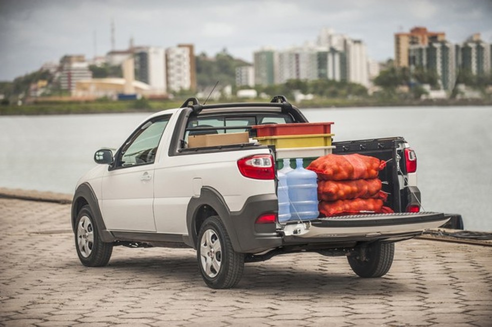Fiat Strada Hard Working é ótima para o trabalho urbano (Foto: Divulgação) — Foto: Auto Esporte