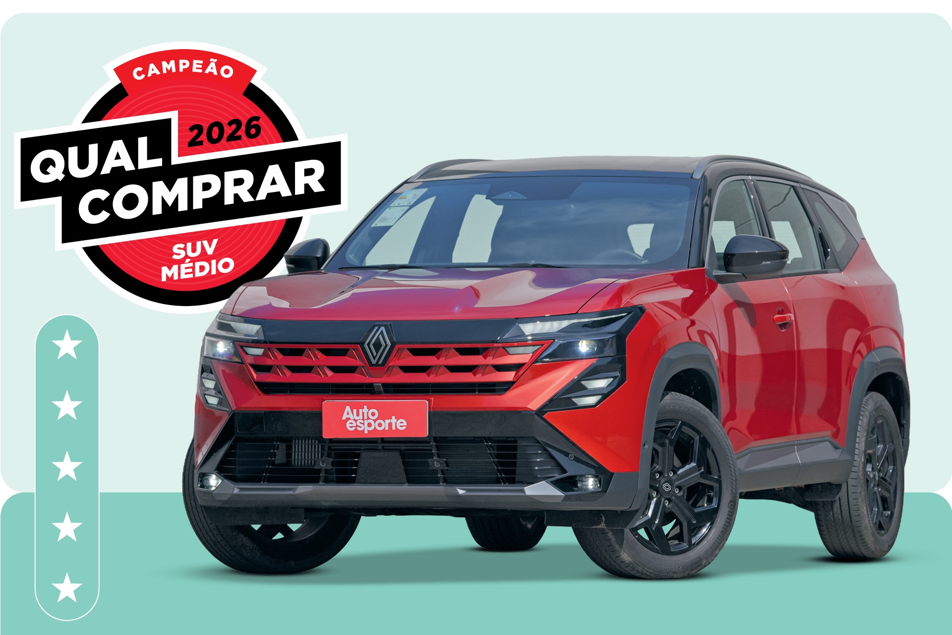 Renault Boreal é o SUV Médio de melhor custo do Brasil em 2026