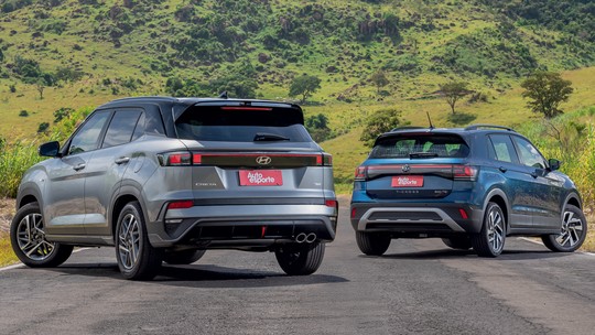 Os 10 SUVs mais econômicos do Brasil em 2025