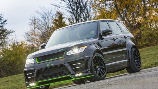 Range Rover Sport SVR é tunado com 680 cavalos