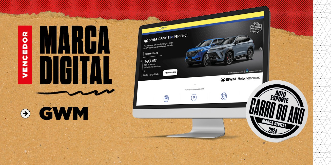 GWM é eleita a Marca Digital do Ano 2024