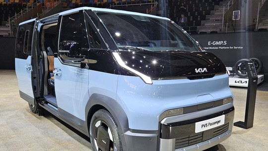 Kia PV5 é a Besta do futuro: elétrica, modular e cheia de truques