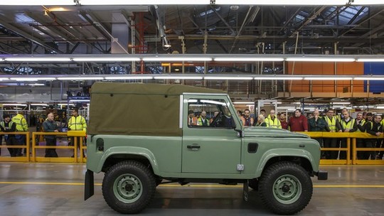 Land Rover Defender deixa de ser produzido após 68 anos