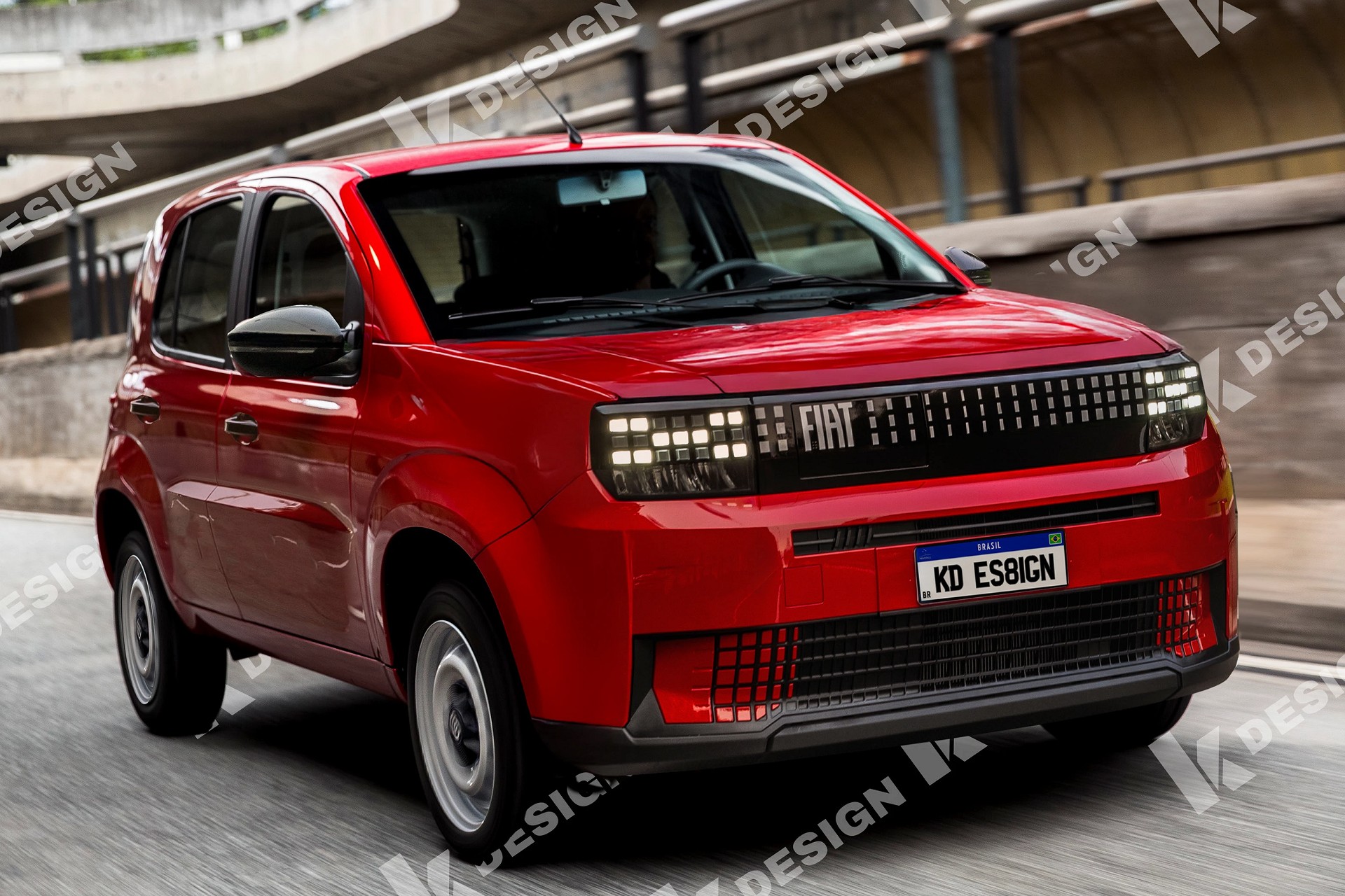 Novo Fiat Mobi chega em 2028 com ‘pegada SUV’ e base de Citroën C3