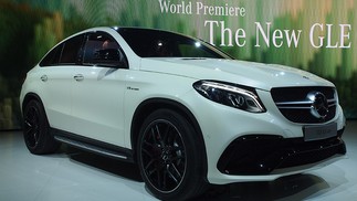 Mercedes-Benz GLE 63 coupe no Salão de Detroit 2015