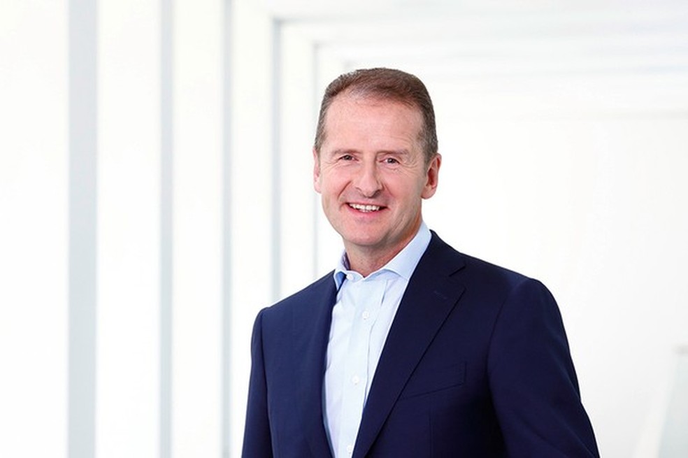 Herbert Diess é o novo presidente da Volkswagen, no lugar de Matthias Mueller (Foto: Divulgação) — Foto: Auto Esporte