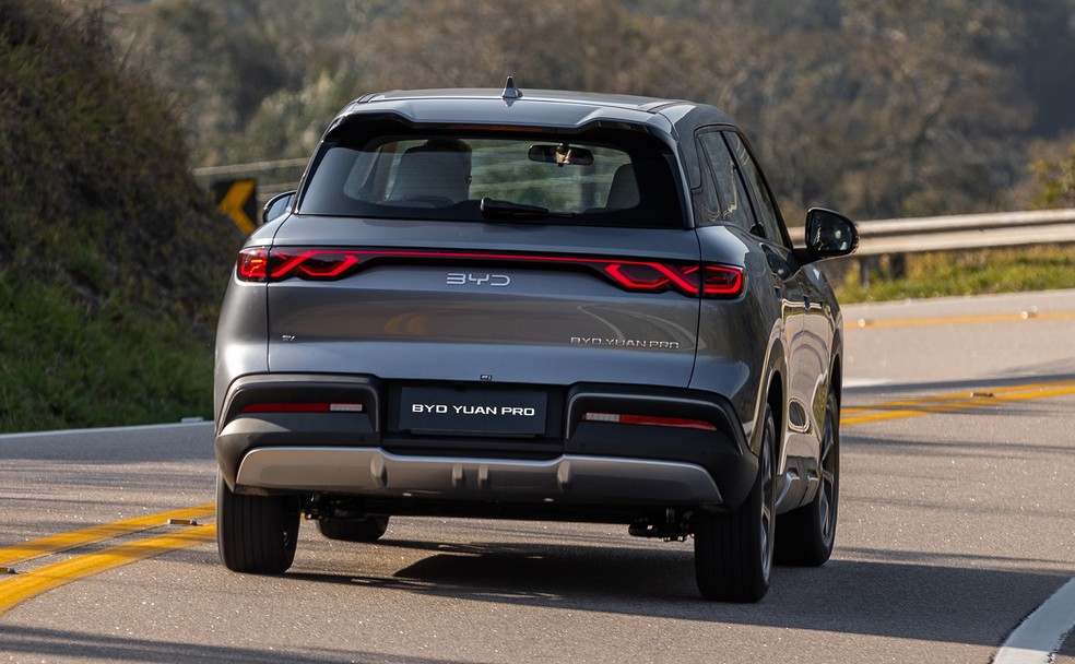 BYD Yuan Pro 2025 tem autonomia de 250 km, segundo o Inmetro &mdash; Foto: Divulga&ccedil;&atilde;o