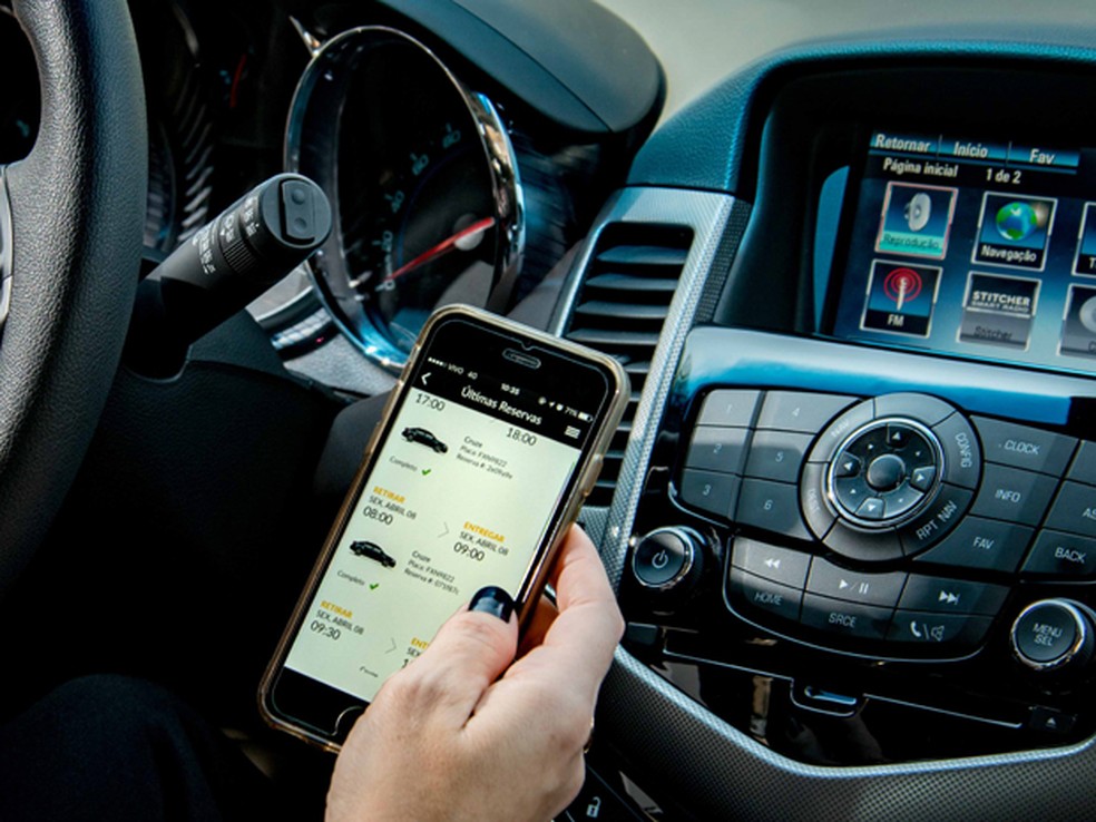 Maven permite acessar todos os sistemas do veículo, como central multimídia e OnStar — Foto: Divulgação