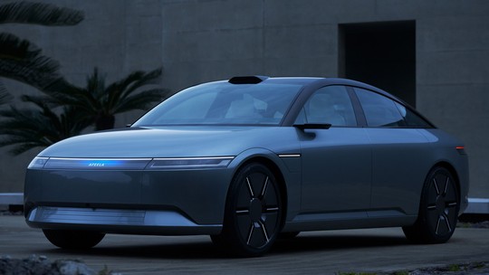 Sony e Honda apresentam carro elétrico equipado com sistemas autônomos para brigar com a Tesla