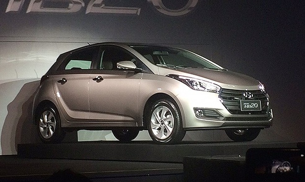 Novo Hyundai HB20 é lançado em Atibaia (SP) (Foto: Julio Cabral/Auto News Brasil) — Foto: Auto Esporte