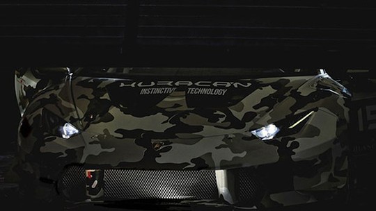 Divulgado teaser de Lamborghini Huracán Super Trofeo